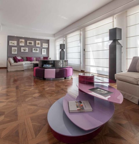 ristrutturazione Roma Parioli design tavolini -10