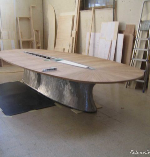 Tavolo riunioni design roma-6