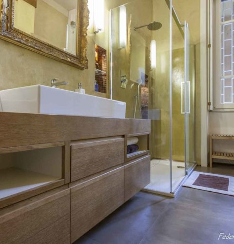 18 bagno istrutturazione appartamento Roma Flaminio-17