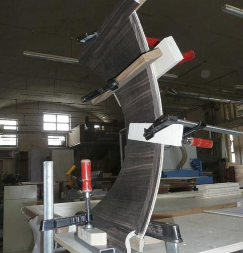 tavolino arco ebano e marmo-2