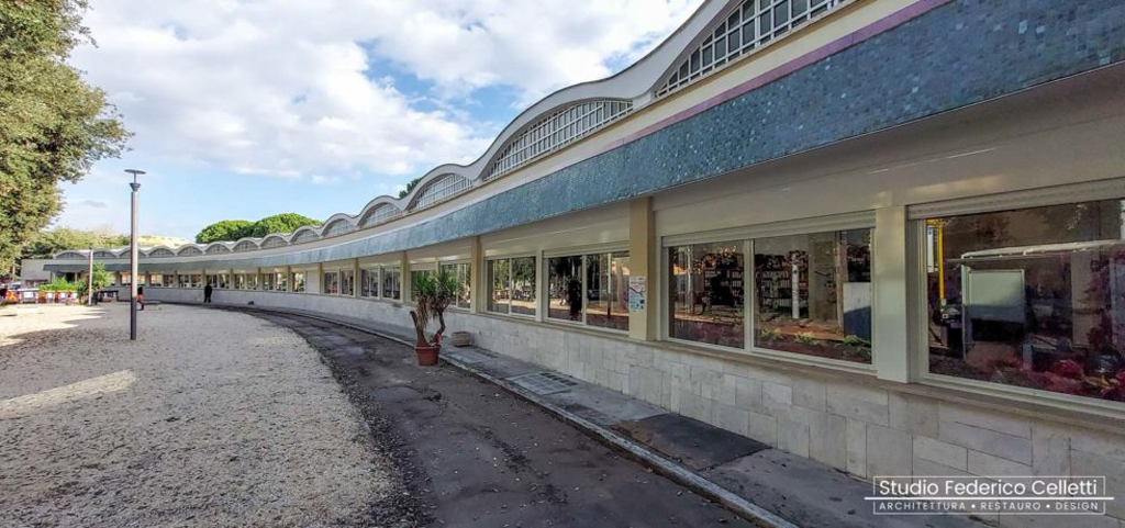 Mercato Montesacro esterno prospetto principale dopo i lavori Mercato Montesacro esterno prospetto principale dopo i lavori